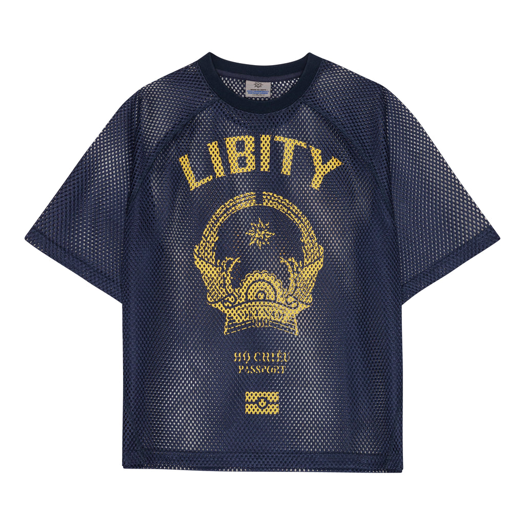 LIBI PASSPORT MESH JERSEY (NAVY)