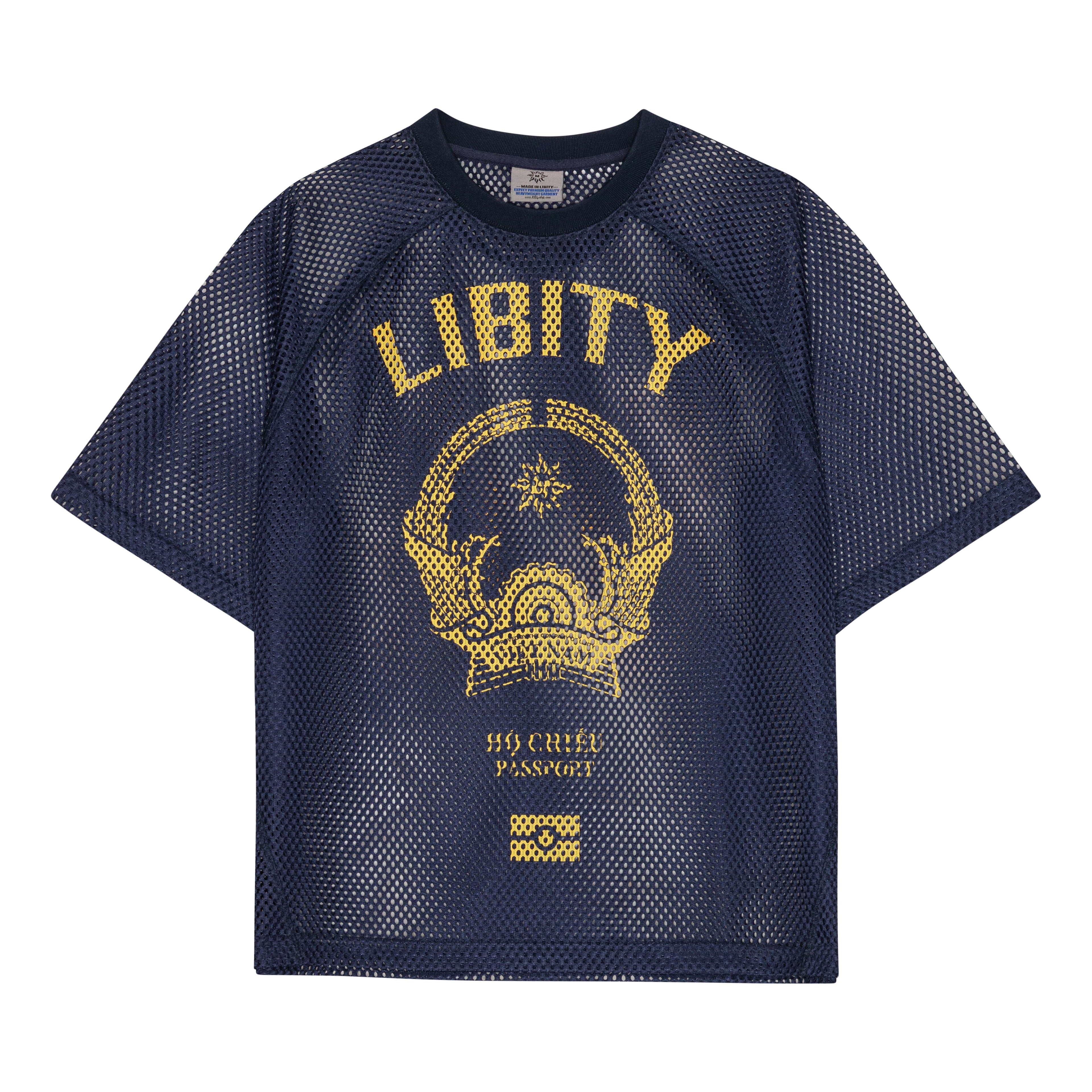 LIBI PASSPORT MESH JERSEY (NAVY)