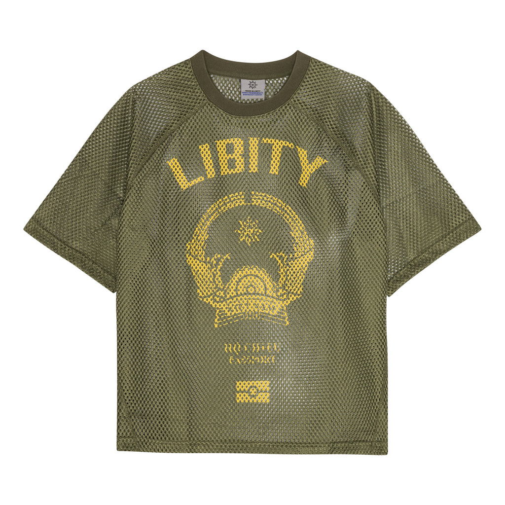 LIBI PASSPORT MESH JERSEY (OLIVE)