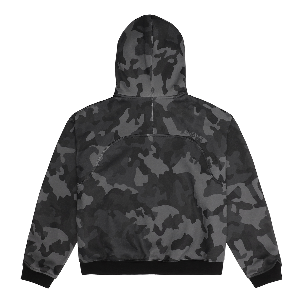 LIBI ZIP HOODIE (DARK CAMO)