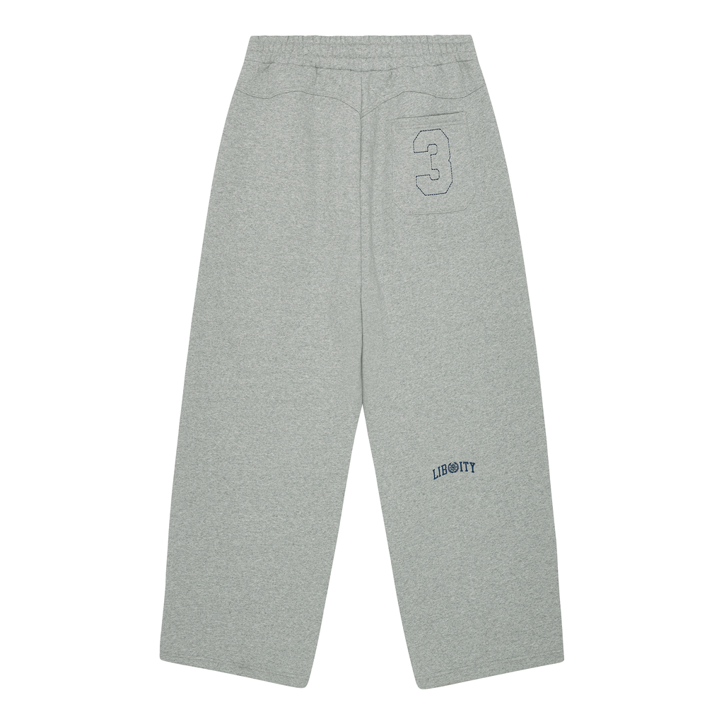 LIBI UNCUFFED JOGGER (GREY)